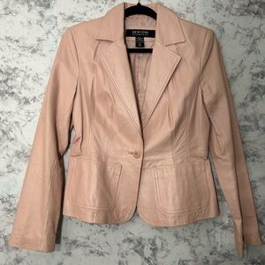 New York & Company Light Pink Blazer